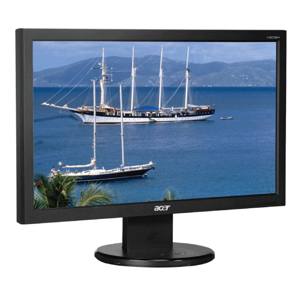 Acer V203H 20" 16:9 1600 x 900 DVI VGA LCD Montior | 3mth Wty - Image 2