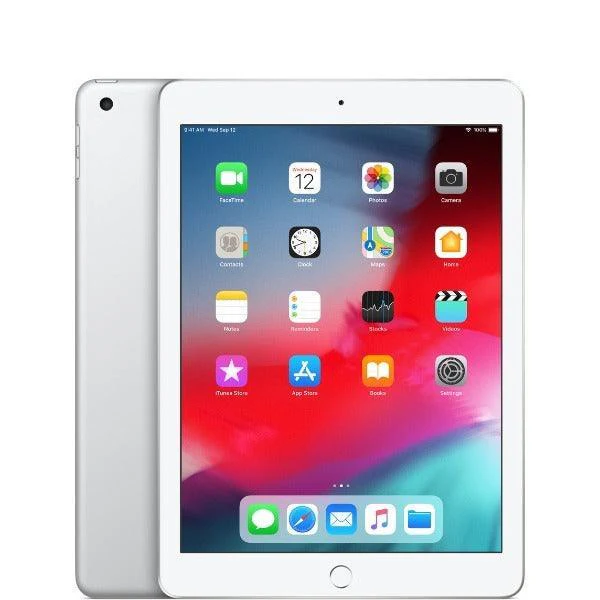 Apple iPad 6th Gen 10.2" 128GB Silver WIFI & Cell AU STOCK | A-Grade 6mth Wty - Image 2