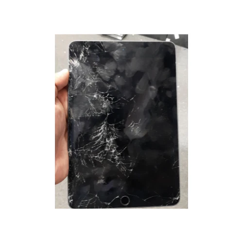 Apple iPad Mini 5th Gen 64GB WiFi+Cellular 7.9" Tablet Space Gray Cracked Screen - Image 2