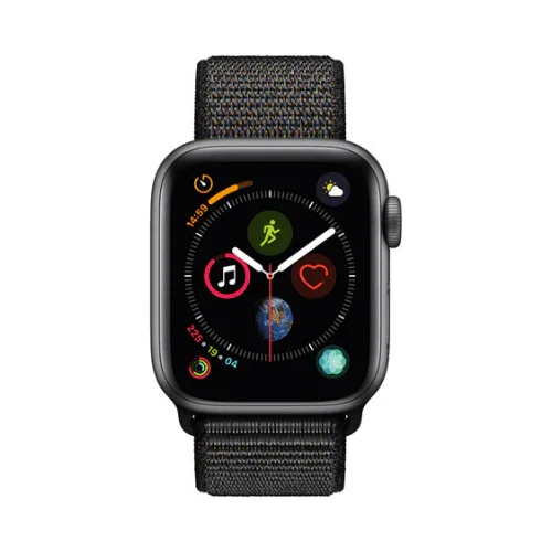 Apple Watch Series 4 MU672X/A 40mm Aluminium Space Grey Black Sports Loop | Wty - Image 2