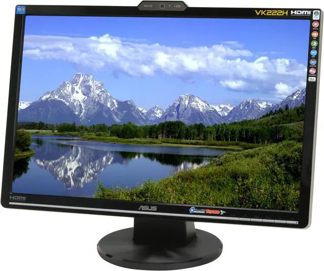 ASUS 21.5" VK222H Monitor 1680x1050 VA 76Hz USB Hub | Wty No Stand - Image 2
