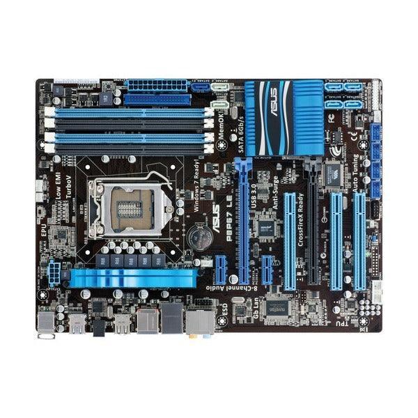 ASUS P8P67 LE LGA 1155 ATX Motherboard and Backplate | 3mth Wty - Image 2