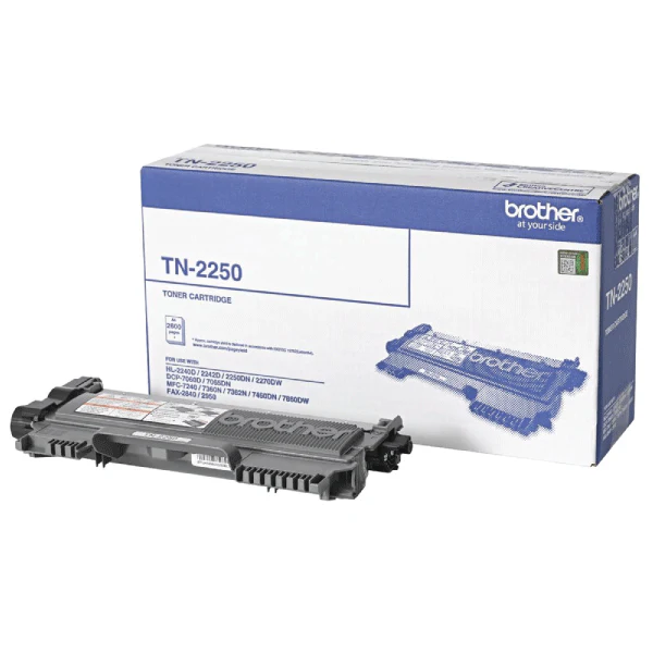 Brother TN-2250 Toner Cartridge Black | Genuine & Brand New - Image 2
