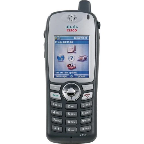Cisco 7921G Wireless IP Phone CP-7921G-W-K9 Color WiFi 802.11a/b/g VoIP Wty