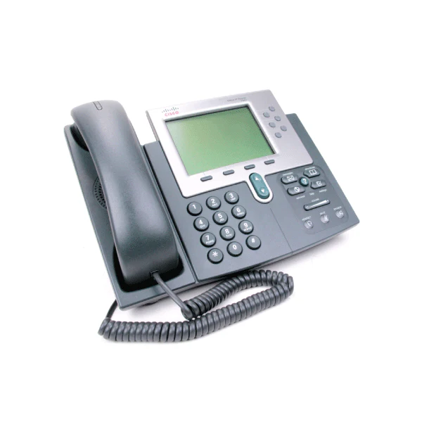 Cisco CP-7961G V02 VoIP IP Business Office Phone 6-Line LCD PoE | Wty - Image 3