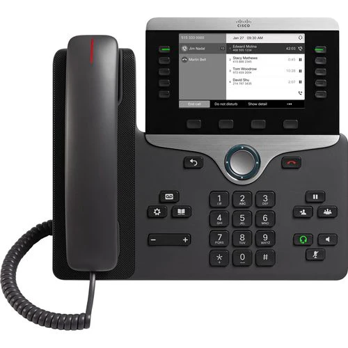 Cisco CP-8811 1-Line SIP VoIP IP Phone HD Voice PoE Business Wideband Wty