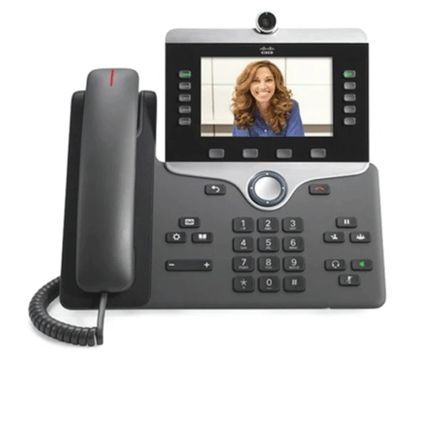 Cisco CP-8845 5-Line SIP VoIP IP Phone HD Voice Bluetooth WiFi PoE Business Wty