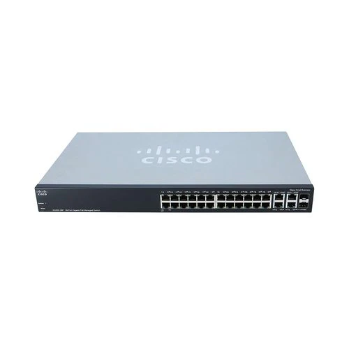 Cisco SG300-28P 28-Port Gigabit PoE Managed Switch 2x SFP L3 SRW2024P-K9 Wty - Image 3