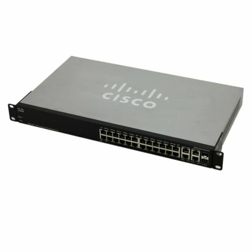 Cisco SG300-28P 28-Port Gigabit PoE Managed Switch 2x SFP L3 SRW2024P-K9 Wty - Image 4