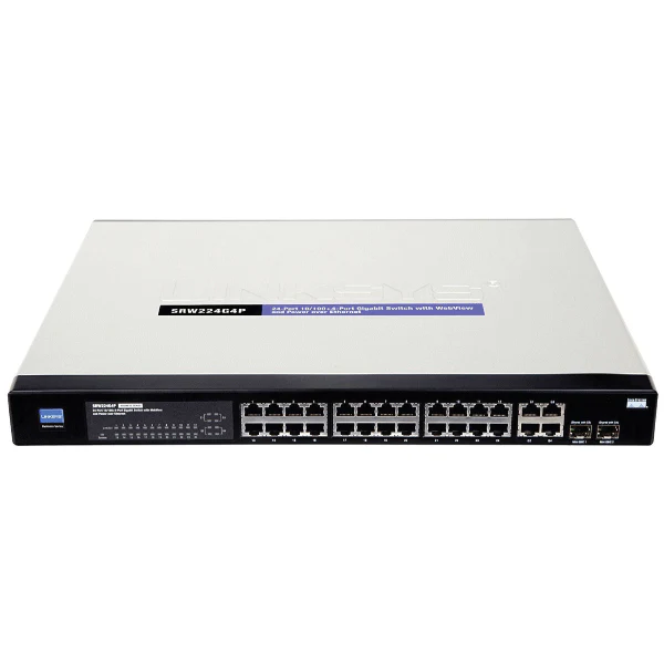 Cisco SRW224G4P 24-Port 10/100 + 4-Port Gigabit PoE Switch | 3mth Wty