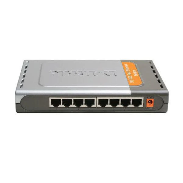 D-Link DES-1008D 8-Port Unmanaged 10/100Mbps Desktop Switch | 3mth Wty - Image 2