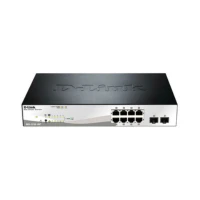 D-Link DGS-1210-10P 8-Port Gigabit PoE+ Smart Managed Switch | Wty