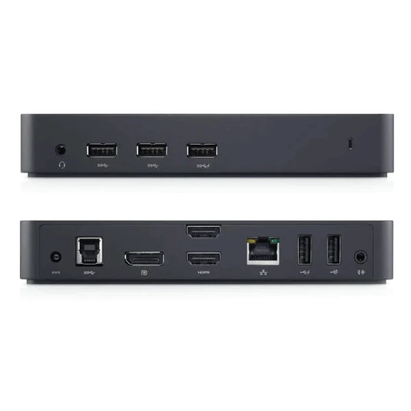 Dell D3100 USB 3.0 UHD 4K Triple Display Docking Station + Adapter - Image 4