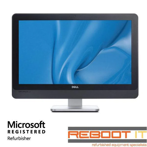 Dell Optiplex 9010 AIO Quad Core i5 3450S 2.8GHz 8GB 1TB 23" HD WIFI Webcam Win 7