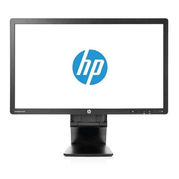 Dual HP E231 23" 1920x1080 monitors with Atdec Systema SD4640W Mounting Kit | 3mth Wty