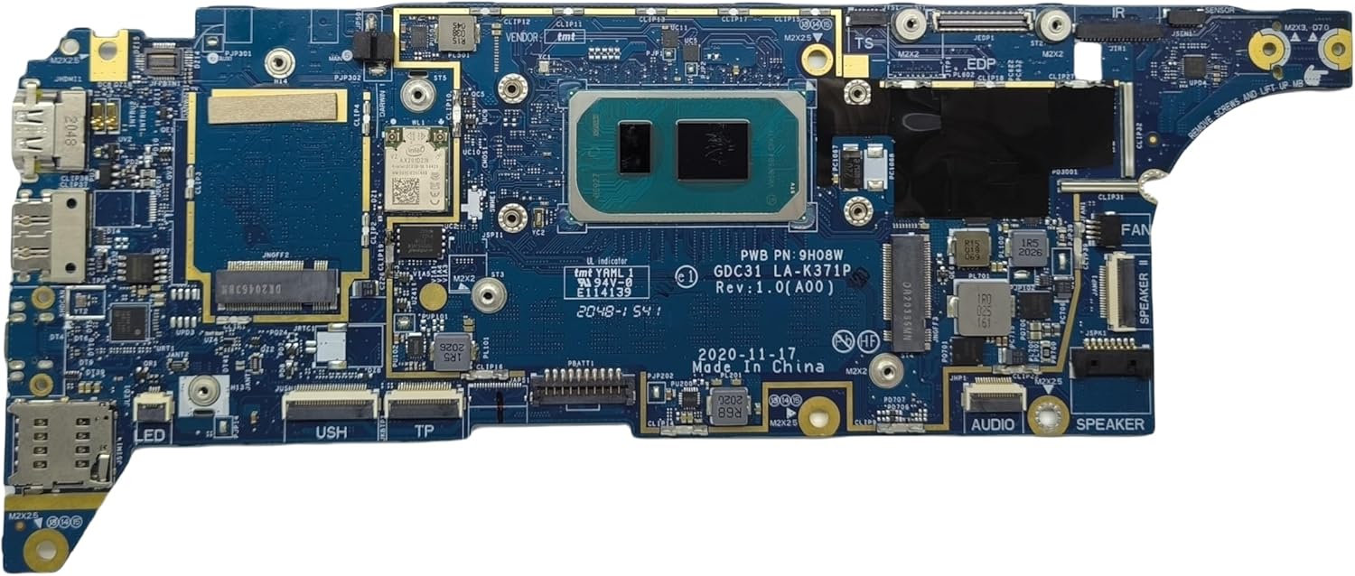 Genuine Dell Latitude 7320 Motherboard i7-1185G7 LA-K371P 0PKK8F OEM