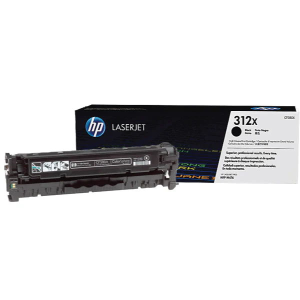 HP 312X CF380X Black High Yield Toner Cartridge | Genuine & Brand New - Image 2