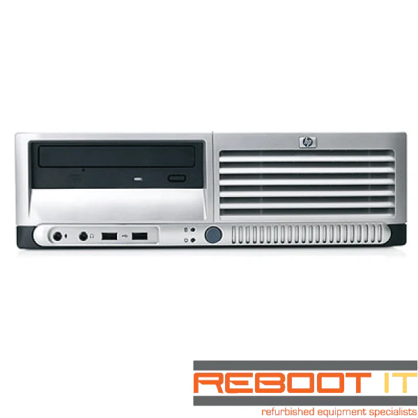 HP DC7700 Core 2 Duo E6300 2GB 80GB DVDRW XP Computer + 22" LCD - Image 3