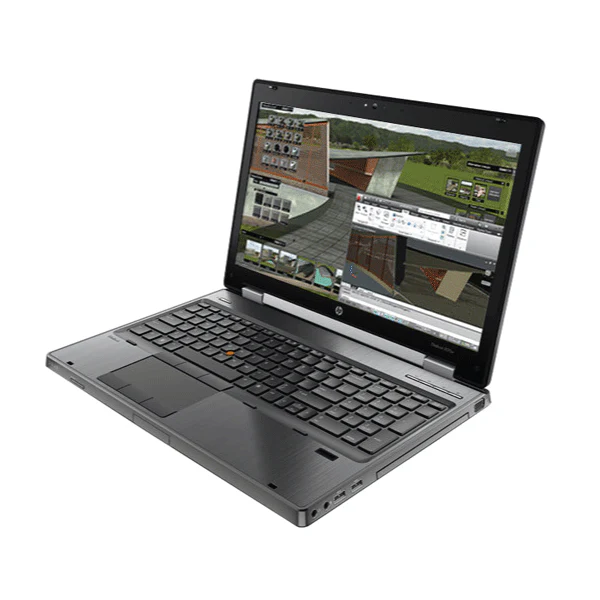 HP EliteBook 8570W i7 3520M 2.9GHz 8GB 750GB DW K1000M W7P 15.6" | B-Grade - Image 2