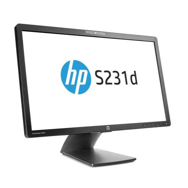 HP EliteDisplay 23" S231d IPS FHD 16:9 VGA DP Notebook Docking Monitor | 3mth Wty - Image 2