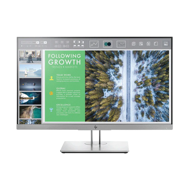 HP EliteDisplay E243 IPS 23.8" 1920x1080 5ms 16:9 VGA HDMI DP USB | 3mth Wty - Image 3