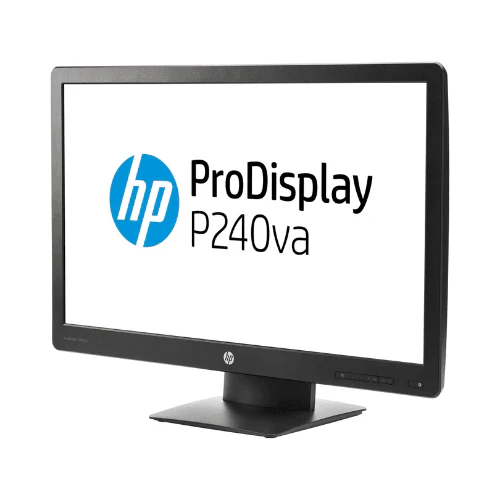HP P240VA 24" 1920x1080 8ms 16:9 DP HDMI VGA Monitor | 3mth Wty - Image 2