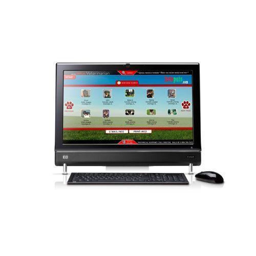 HP TouchSmart 9100 AIO T6570 2.1GHz 4GB 320GB DW 23" Touch W7P | B-Grade - Image 2