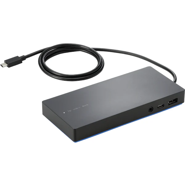 HP TPA-B01 USB-C DP HDMI USB 3.0 Docking Station | Includes Adapter