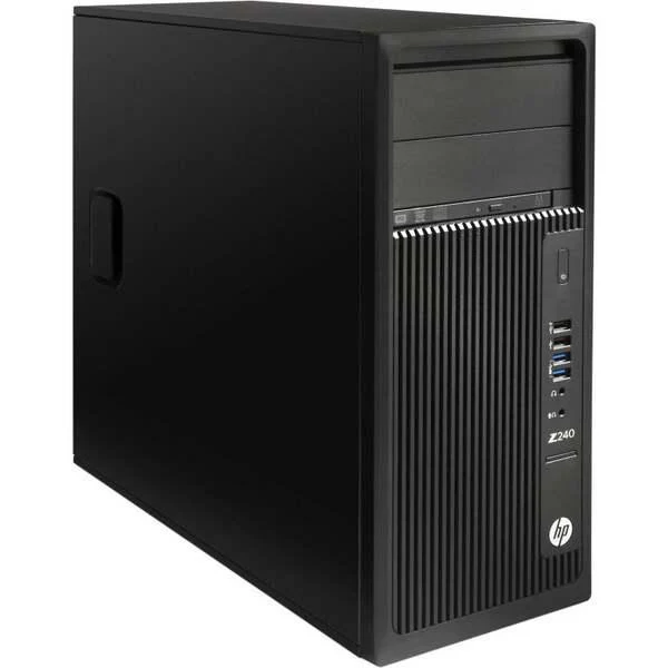 HP Z240 Tower i7 6700 3.4GHz 24GB 1TB DW W10P Workstation Computer | B-Grade 3mth Wty
