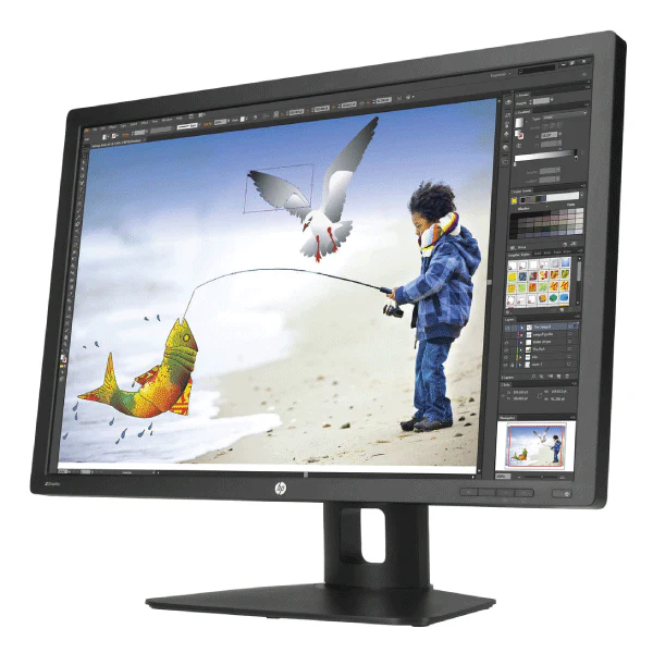 HP Z30i 30" IPS 2560x1600 16:10 8ms USB DP DVI HDMI VGA Monitor | B-Grade NO STAND - Image 3