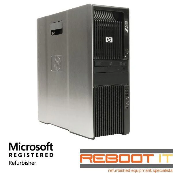 HP Z600 2 x Hex Core X5650 2.66GHz CPU's 24GB 2 x 160GB SSD Quadro 4000 Win 7
