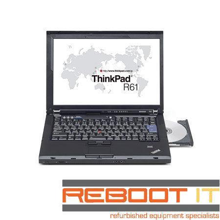 IBM R61 Core 2 Duo T7100 2GHz 2GB RAM 120GB HDD DVDRW Laptop 15.4"
