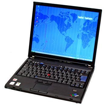 IBM T61 Core Duo T7300 2Gb RAM 80gb HDD DVDCDRW XP Pro 1440 x 900 Laptop