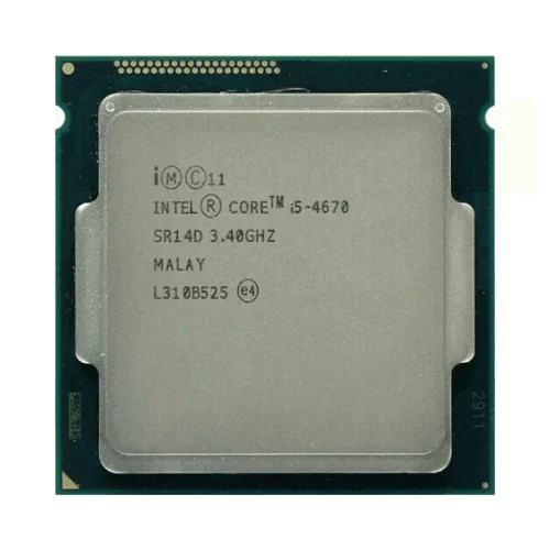 Intel Quad Core i5 4670 3.4GHz 6MB LGA 1150 CPU Processor | 3mth Wty