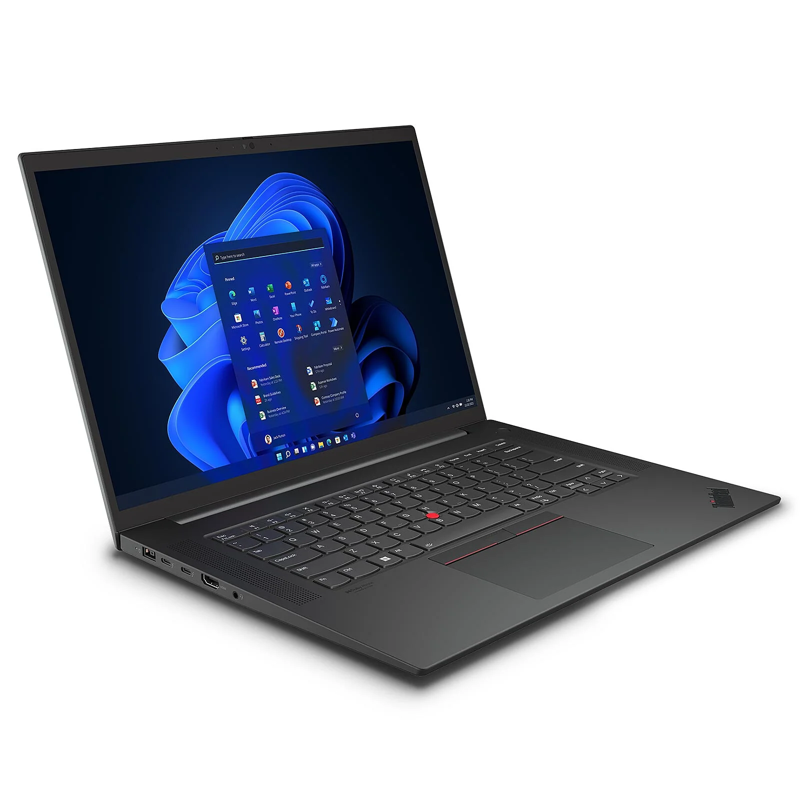 Lenovo ThinkPad P1 Gen 5 Touch 16" 4K i7-12800H 32GB 256GB RTX A1000 Win 11 Pro - Image 2
