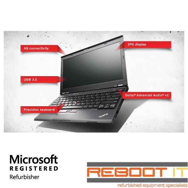 Lenovo ThinkPad X230 Core i5 3320M 3.3GHz 4GB 320GB 12.5" Win 8.1 Pro Laptop