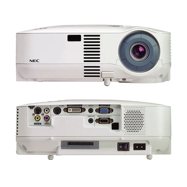 NEC VT695 2500 Lumens VGA Projector 398 Lamp Hours Used | NO REMOTE 3mth Wty - Image 2
