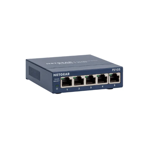 Netgear ProSafe FS105 5-Port Fast Ethernet 10/100 Unmanaged Switch | 3mth Wty