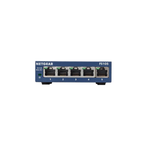 Netgear ProSafe FS105 5-Port Fast Ethernet 10/100 Unmanaged Switch | 3mth Wty - Image 2
