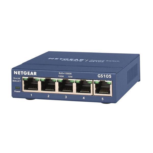 Netgear GS105 Prosafe 5-Port Gigabit Switch | Wty