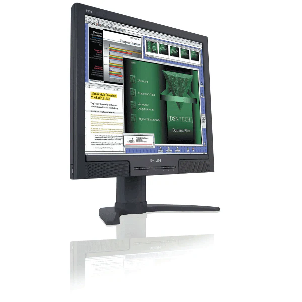 Philips 190B 19" 1280x1024 5ms 5:4 VGA DVI LCD Speakers Monitor | NO STAND 3mth Wty - Image 3