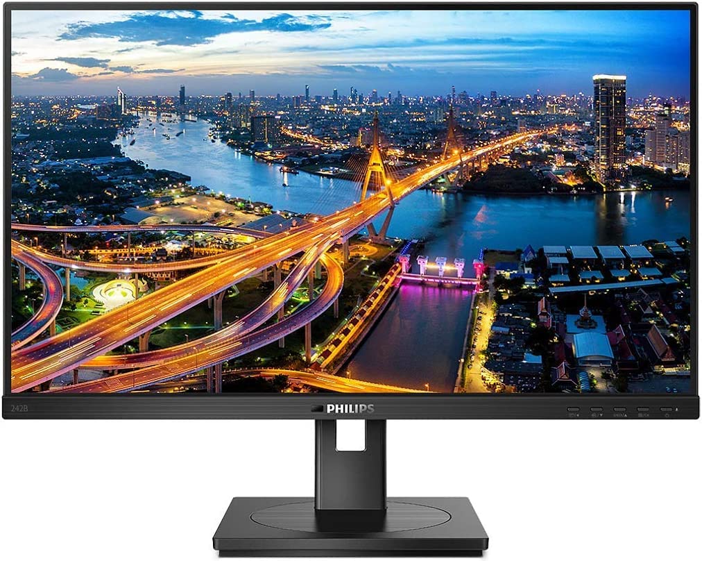 Philips 24" 242B1 Monitor FHD IPS 75Hz W-LED USB Hub | Wty No Stand