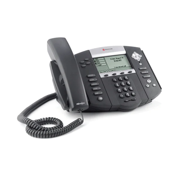 Polycom SoundPoint IP 550 Telephone Handset & Stand | 3mth Wty - Image 3