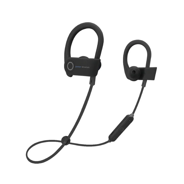 Power3 Wireless Bluetooth Headset - Black - Image 3