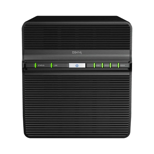 Synology DiskStaion DS414J 4 x 2TB NAS Storage Array | 3mth Wty