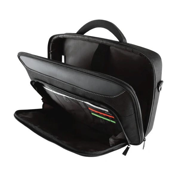 Targus 13-14.3" Classic Clamshell Case Black/Red CN414AU Laptop Bag| Brand New - Image 3