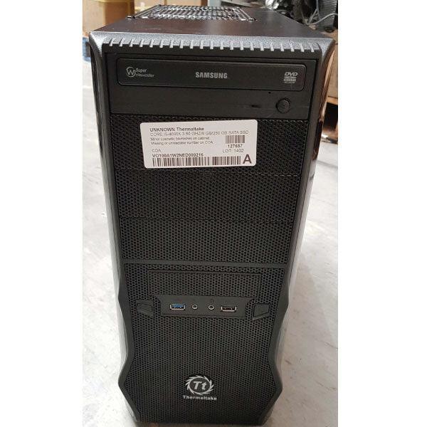 Thermaltake Tower i5 4690K 3.5GHz 8GB 250GB SSD DW NO OS Computer | 3mth Wty - Image 2