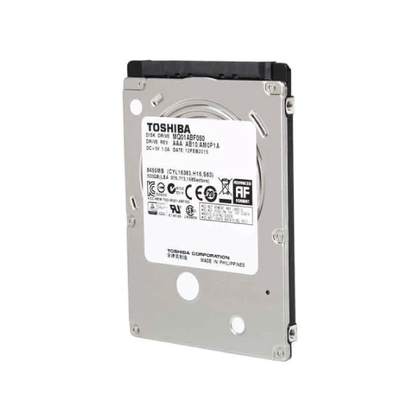 TOSHIBA MQ01ABF050 500GB SATA 6.0Gb/s 5400 RPM 2.5" Hard Drive - Image 2