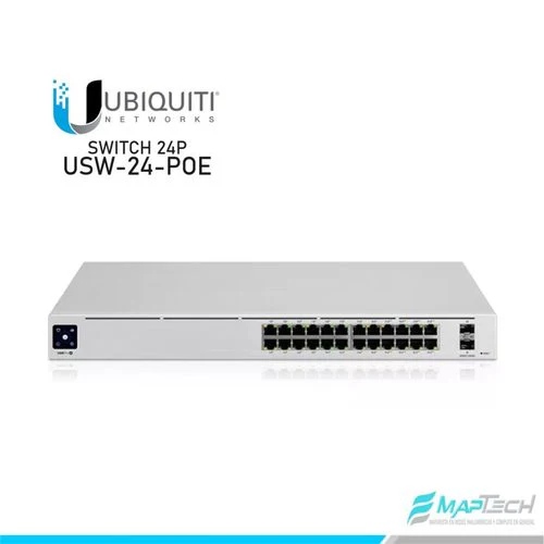 Ubiquiti USW-24-POE UniFi 24-Port PoE+ Managed Switch 95W 1G SFP Network | Wty - Image 3