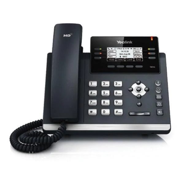 Yealink SIP-T42G Gigabit IP Phone | NO ADAPTER 3mth Wty - Image 2